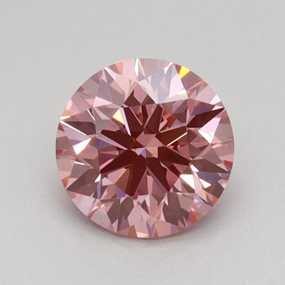 0.59 carat round Pink lab Grown diamond Dubai