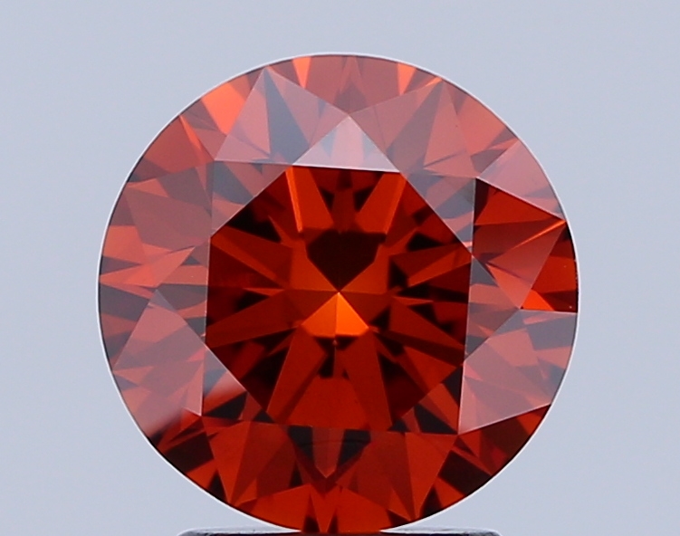 2.20 carat round Orange Lab Grown Diamond Dubai 2.20 carat round Orange Lab Grown Diamond Dubai