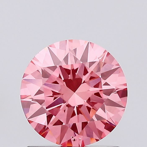 1 carat round Vivid Pink Lab Grown Diamond Dubai 1 carat round Vivid Pink Lab Grown Diamond Dubai