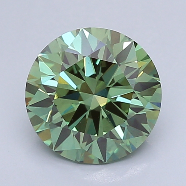 2 carat round Vivid Green Lab Grown Diamond Dubai 2 carat round Vivid Green Lab Grown Diamond Dubai