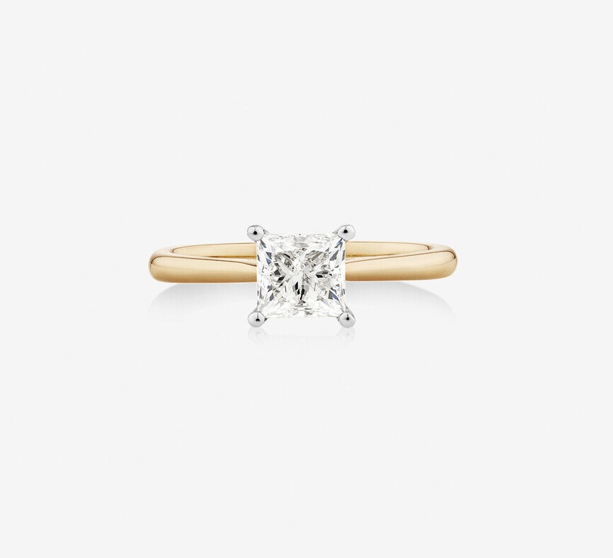 1 carat Princess diamond ring Dubai 1 carat Princess diamond ring Dubai