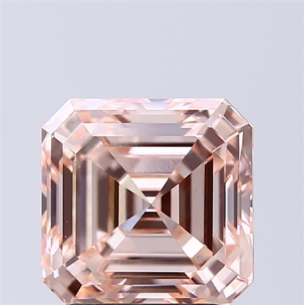 2.17 Asscher Pink Lab Grown Diamond
