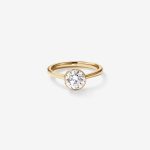 Bezel Diamond Ring Dubai