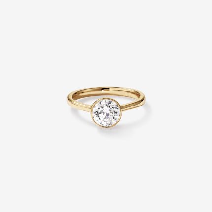 Bezel Diamond Ring Dubai