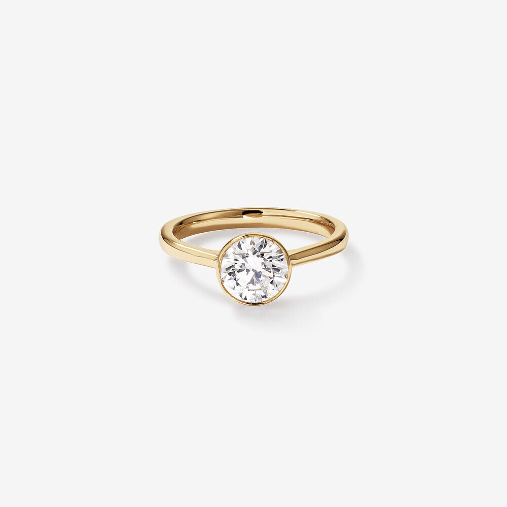 Bezel Diamond Ring Dubai Bezel Diamond Ring Dubai