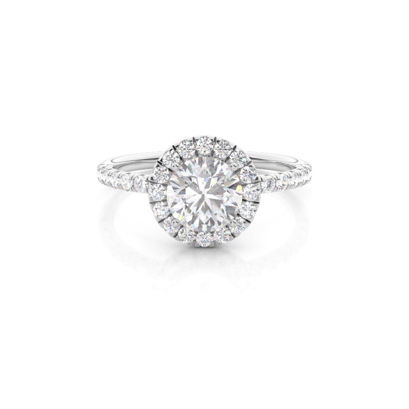 Diamond ring With Halo Dubai Diamond ring With Halo Dubai