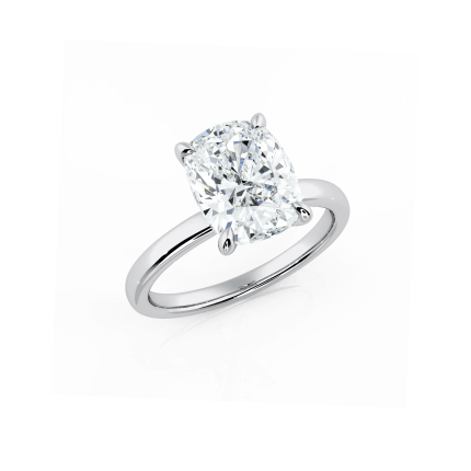 Cushion Cut Diamond Ring