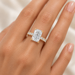 Custom Diamond Engagement Ring Dubai