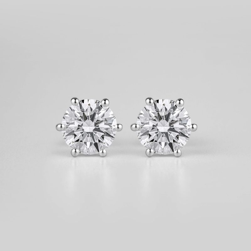 Diamond Stud earrings Dubai UAE-1