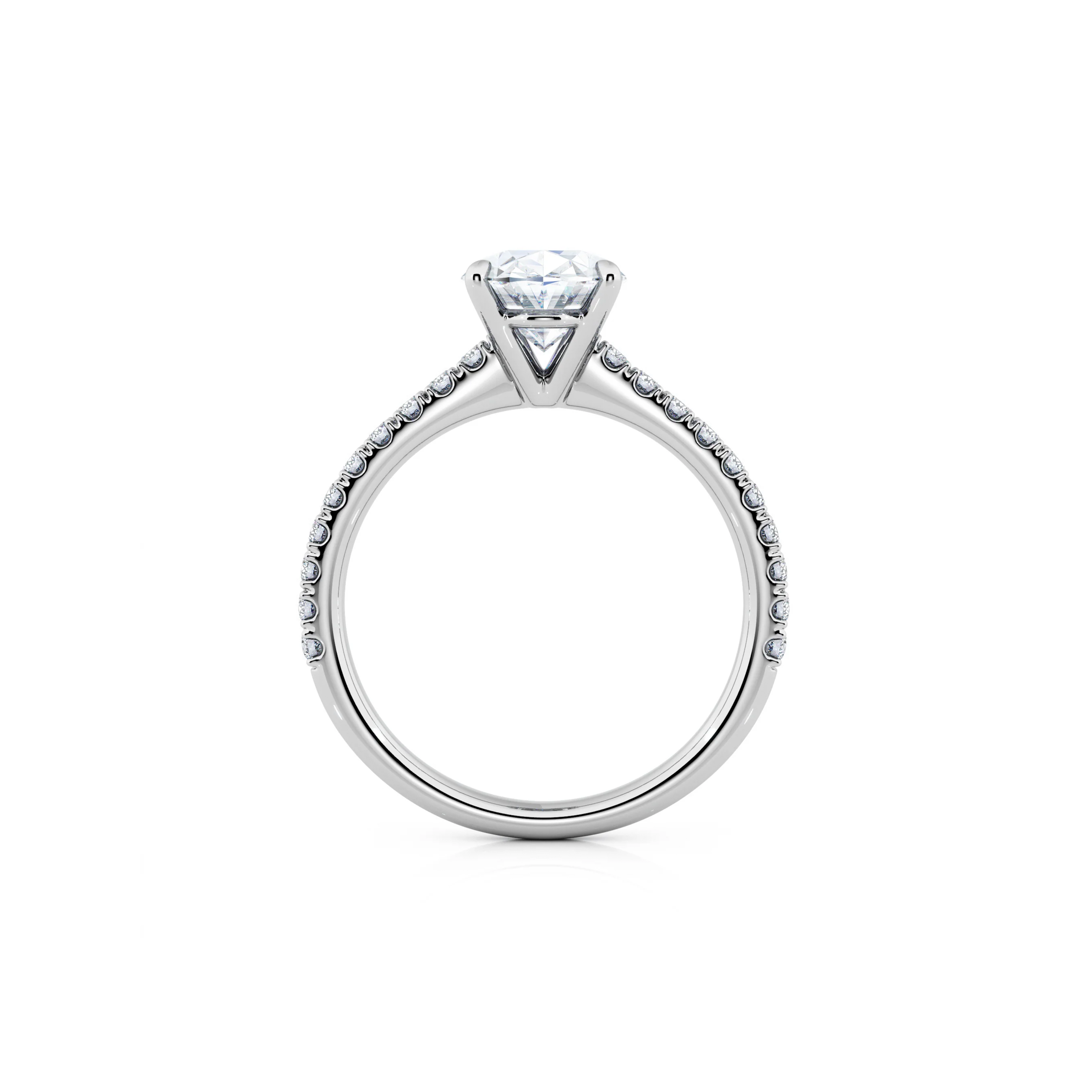 Oval Lab Diamond Engagement Ring UAE Oval Lab Diamond Engagement Ring UAE