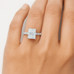 Radiant Cut Diamond Engagement Ring