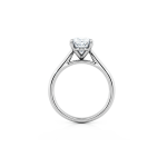 Oval Lab Diamond Solitaire Engagement Ring UAE
