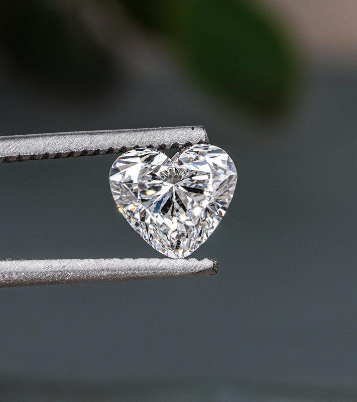 Heart Shape Lab Grown Diamond in Dubai