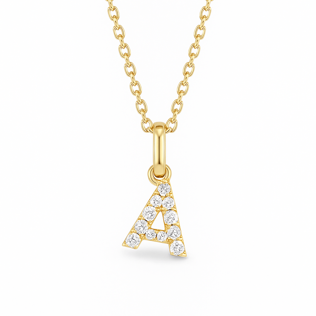 A Letter Pendant A Letter Pendant