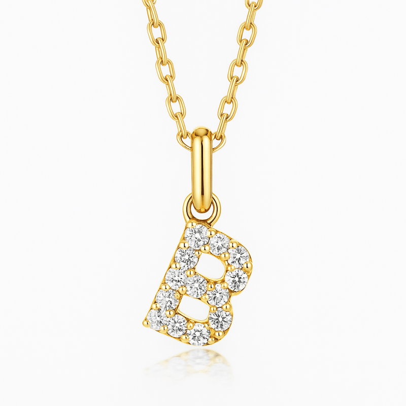 B Letter Pendant
