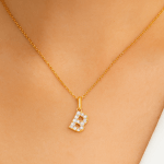 B Letter Pendant Dubai