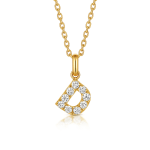 D Letter Pendant