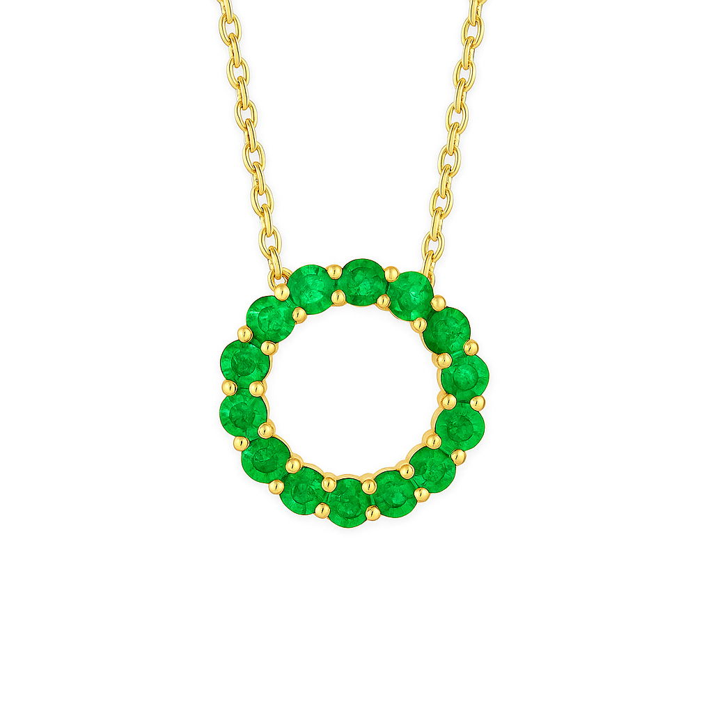Emerald Circle Pendant Emerald Circle Pendant