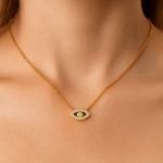 Evil Eye Diamond Pendant Dubai