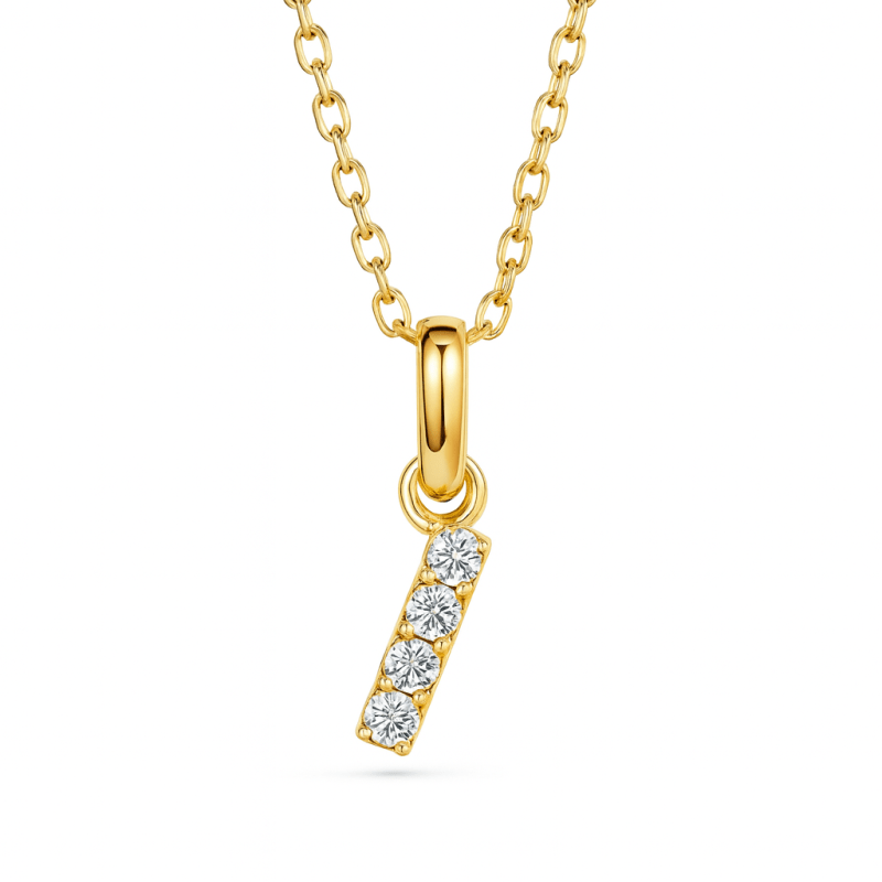 I Letter Pendant