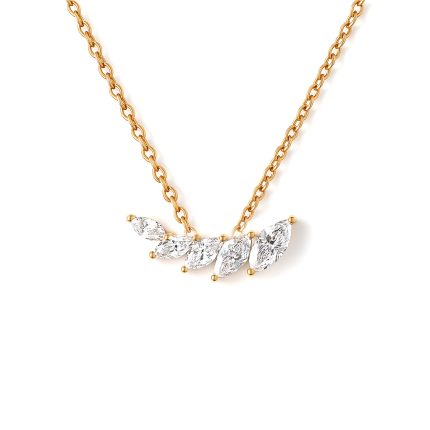 Marquise Diamond Wing Pendant