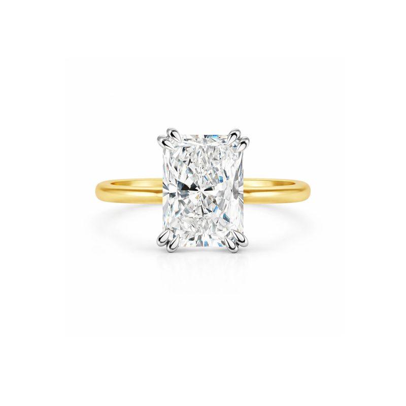 2 carat Radiant lab diamond ring Dubai UAE