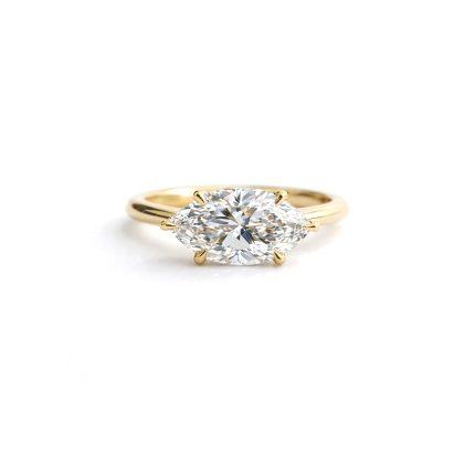 3 carat marquise lab diamond ring Dubai