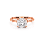 Cushion lab diamond ring UAE