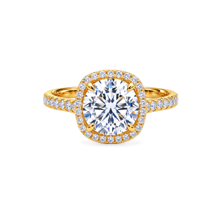 Diamond Ring with Halo