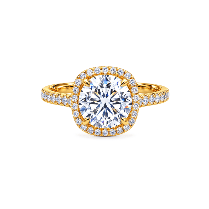 Diamond Ring with Halo