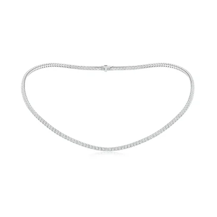Lab Diamond Tennis Necklace
