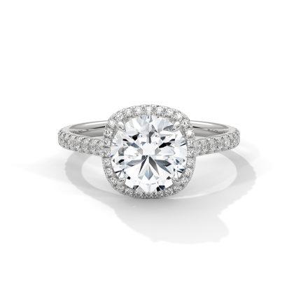 Diamond ring with Halo