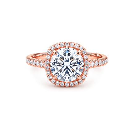 Diamond ring with Halo UAE