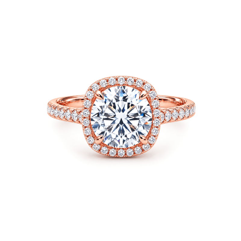 Diamond ring with Halo UAE