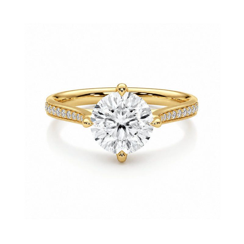 Lab Diamond Engagement ring