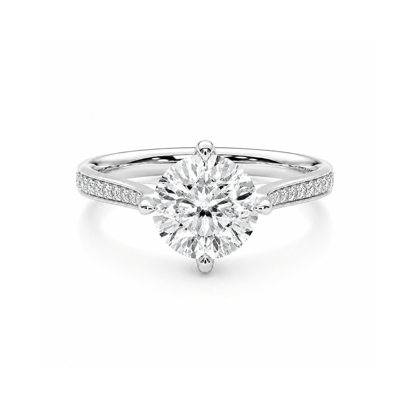 Lab Diamond Engagement ring Dubai