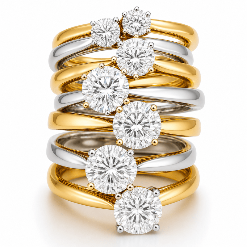 Lab Diamond Rings in Dubai