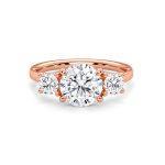 Lab diamond trilogy ring UAE