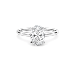 Oval lab diamond ring Dubai UAE