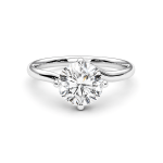 Twisted Lab diamond ring Dubai
