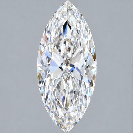 2.55 carat Marquise shape lab grown diamond