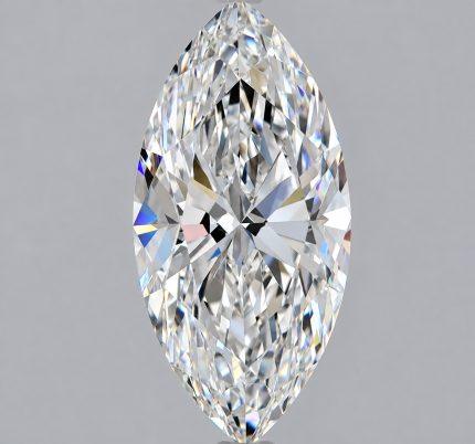 4 carat Marquise shape lab grown diamond