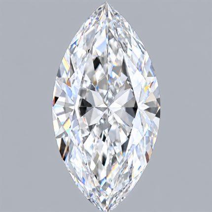 4.06 carat Marquise shape lab grown diamond