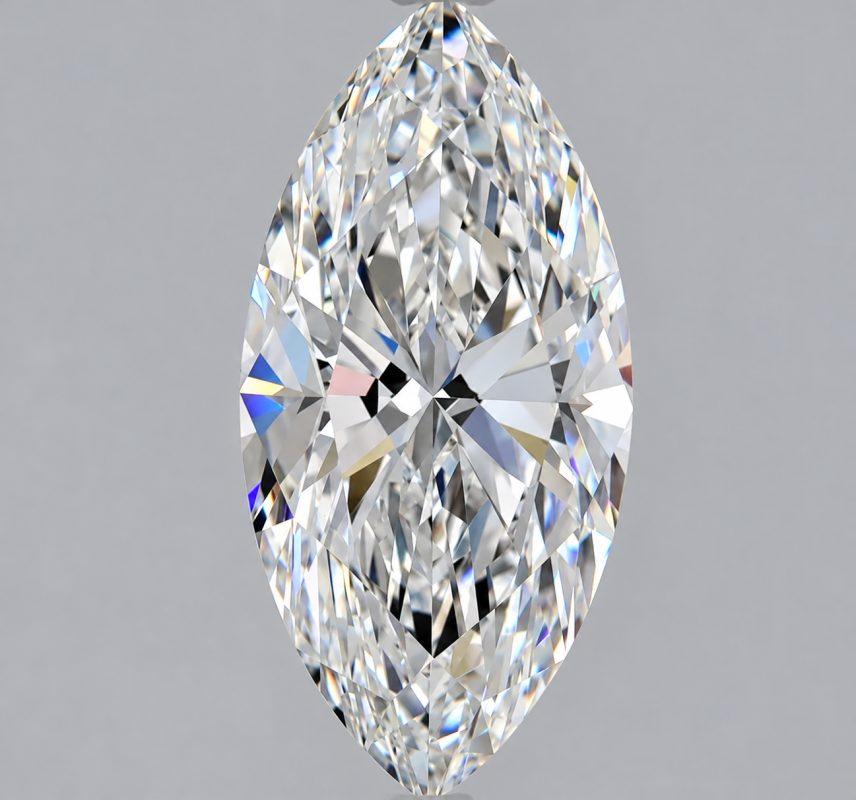 5 carat Marquise shape lab grown diamond