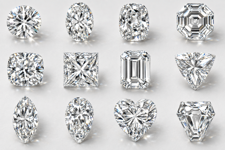 Lab grown diamonds in Gold Souk Dubai