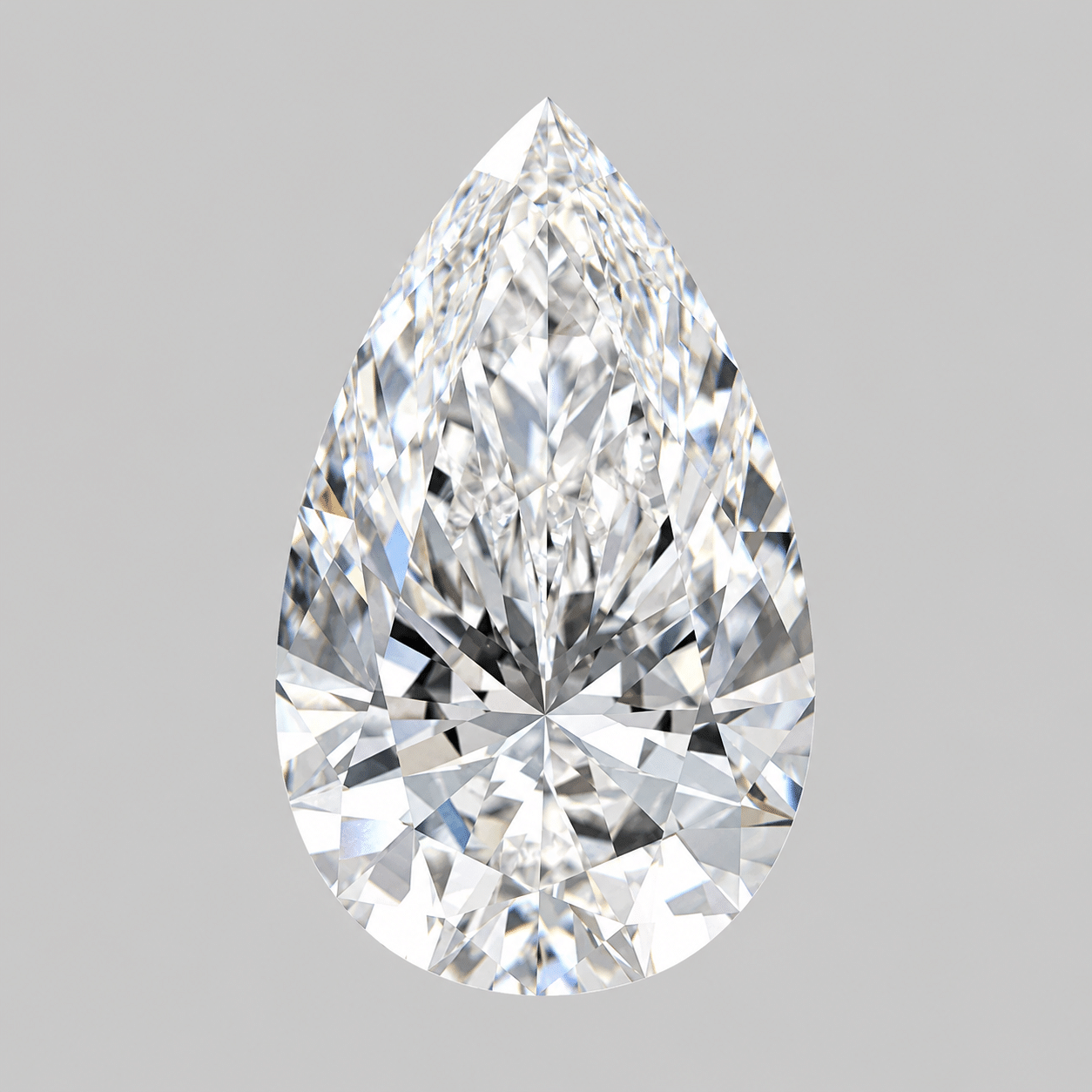 1.35 carat Pear shape lab grown diamond 1.35 carat Pear shape lab grown diamond