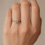 Lab diamond ring Gold Souk Dubai UAE
