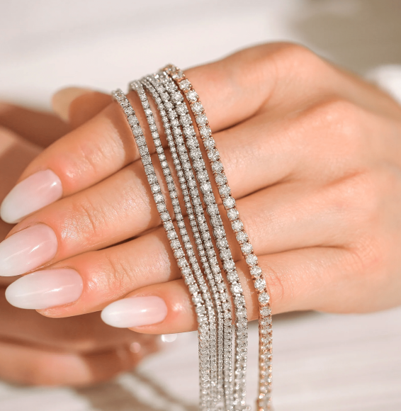 Diamond Tennis bracelets in Dubai